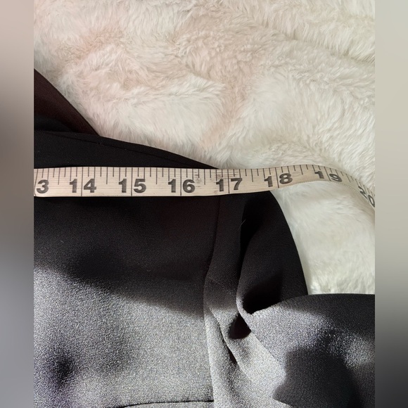 Brown and Black Women's Short Sleeves Collar Cardigan/ Jacket, Sz: 14 - Picture 6 of 7